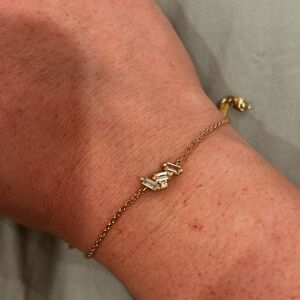 Suzanne Kalan 14k Gold and Topaz Bracelet